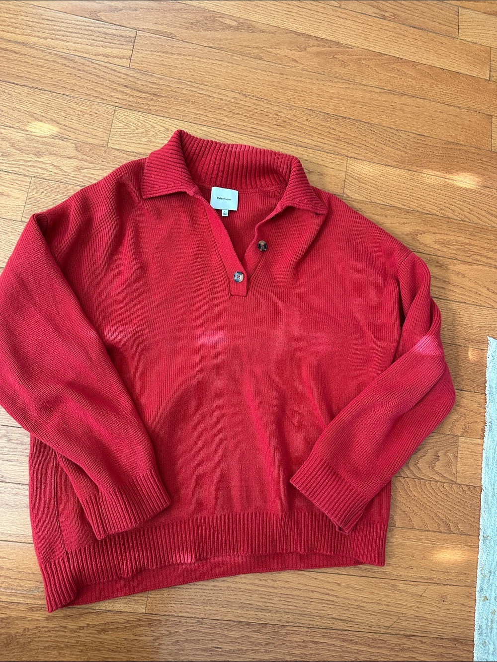 Reformation Brooklyn polo Sweater - Picture 2 of 8